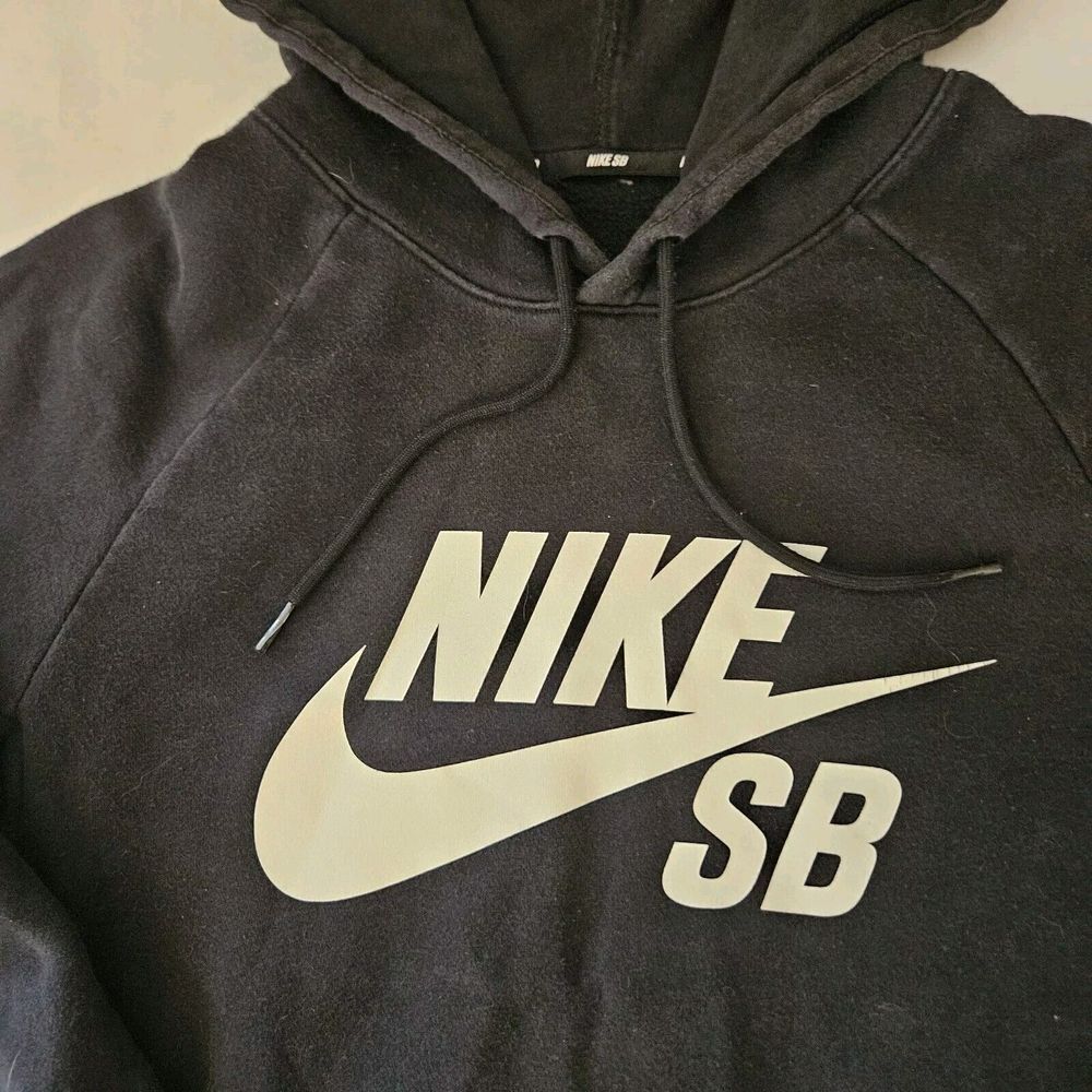 Nike SB Skateboard ICON Skate Pullover Hoodie Fleece Sweatshirt Men's Size Small - Picture 2 of 7